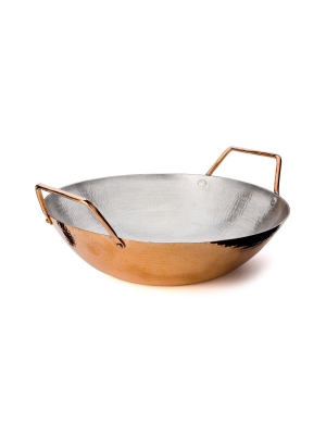 Recycled Copper Wok