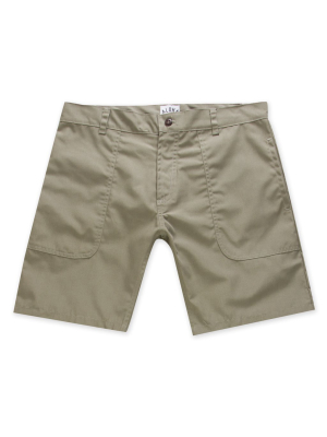 Aloha Beach Club - Hattie Military Green Camp Walkshort