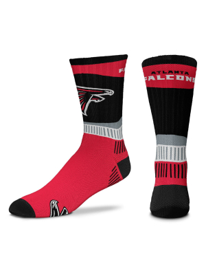 Nfl Atlanta Falcons Fan Crew Socks - L