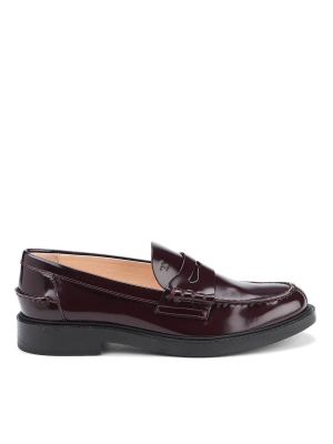 Tod's Logo Penny Loafers