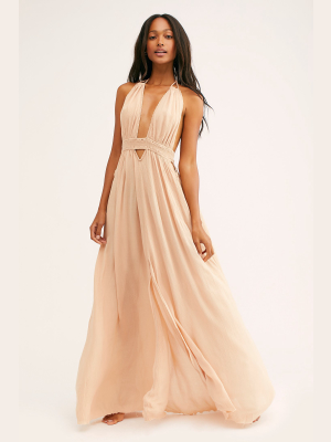 Look Into The Sun Maxi Dress