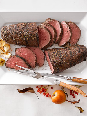 Smoked Peppered Beef Tenderloin