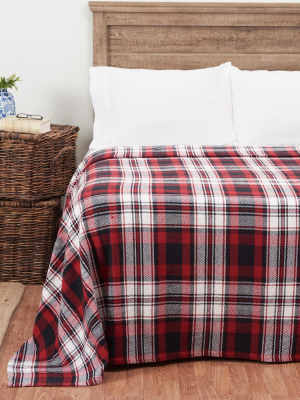 C&f Home Fireside Plaid Quilt