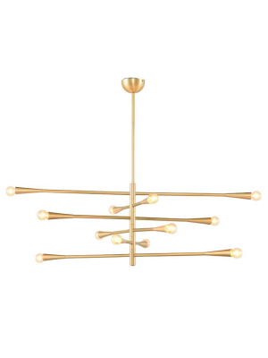 Nuevo Dahlia Pendant Lighting - Gold