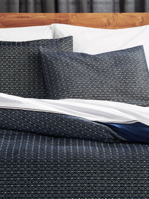 Moura Chenille Navy Bedding