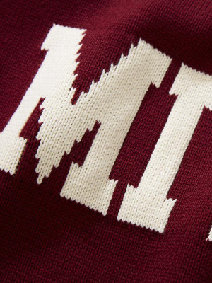 Mit Letter Sweater