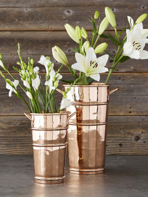 Copper Florist Bucket