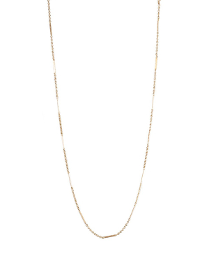 Bar + Link Chain Necklace