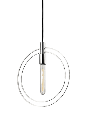 Masonville 1 Light Pendant Polished Nickel