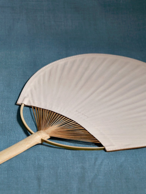 Leather Uchiwa Fan (out Of Stock)
