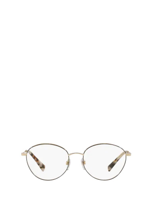 Valentino Eyewear Round Frame Glasses