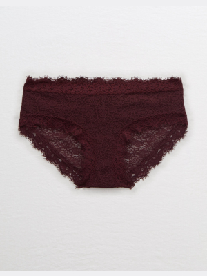 Aerie Eyelash Lace Boybrief Underwear