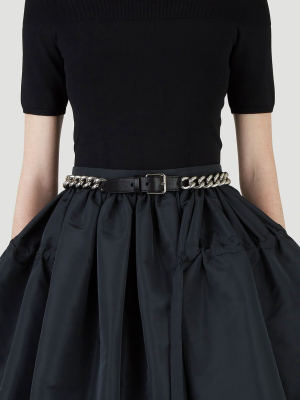 Alexander Mcqueen Chain Belt