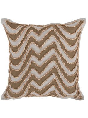 Talia Toffee Pillow