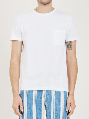 Pocket Tee Bright White