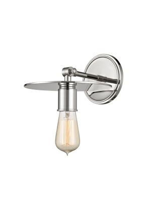 Hudson Valley Lighting Walker Sconce - Polished Nickel