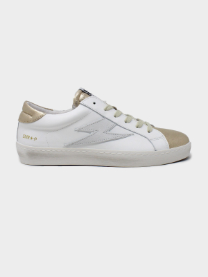Chica Lightning Trainers | White/gold