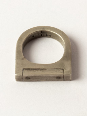 Plate Ring Single (4mm, Da)