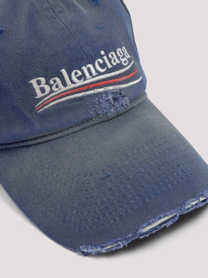 Balenciaga Political Logo Baseball Cap