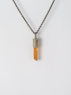 Talisman Necklace Specimen (imperial Topaz, Da+itop)