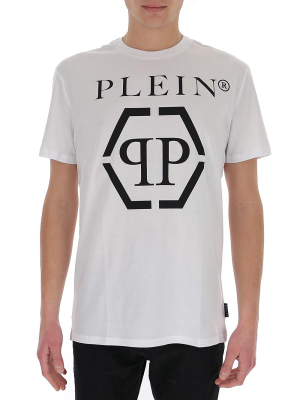 Philipp Plein Logo Printed T-shirt