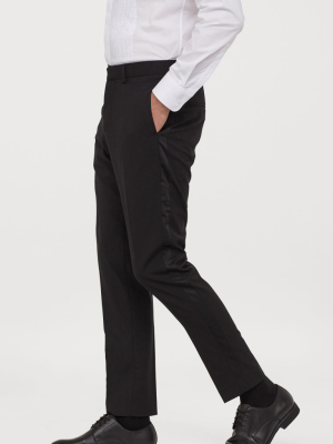 Wool Tuxedo Pants