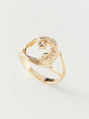 Moonlight Statement Ring