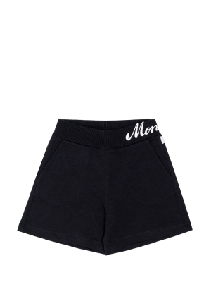 Monnalisa Logo Detailed Shorts