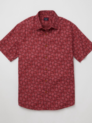 Classic Cotton Short-sleeve Fernridge Shirt - Final Sale