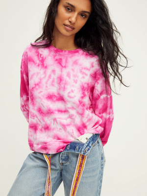 Crystal Tie-dye Sweatshirt