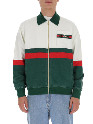 Gucci Zipped Horsebit Detail Sweater