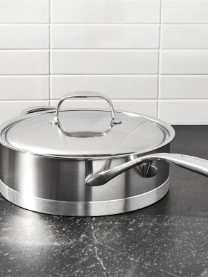 Demeyere Atlantis Proline 3-quart Sauté Pan With Helper Handle