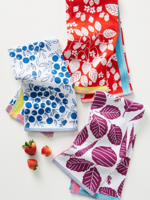 Fruit Dish Towels, Set Of 3