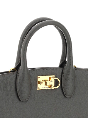 Salvatore Ferragamo Studio Box Top-handle Bag