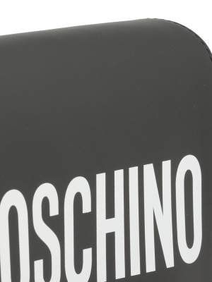 Moschino Logo Print Shoulder Bag