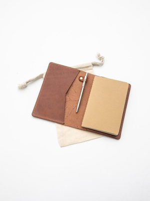 Sylvan Park Pocket Notebook Chestnut