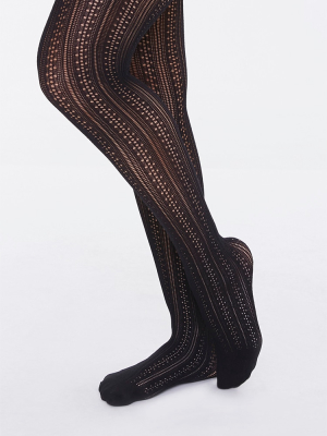 Pointelle Knit Tights