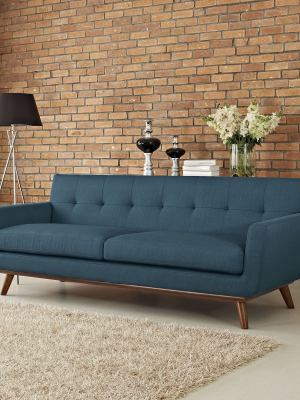 Emory Upholstered Sofa Azure