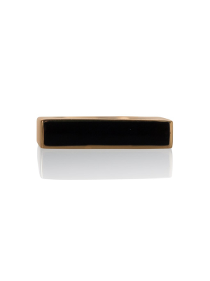 Onyx Inlay Ring