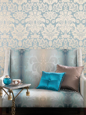 Campbell Damask Wallpaper 01 By Nina Campbell For Osborne & Little