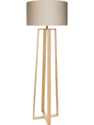 Cairo Floor Lamp Ivory/natural/off-white