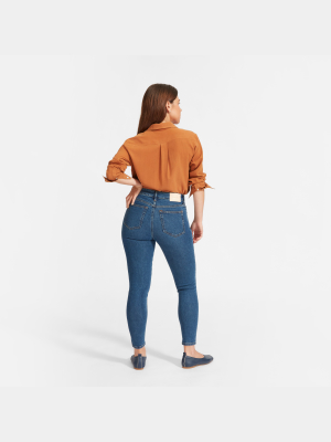 The Curvy Authentic Stretch High-rise Skinny Jean