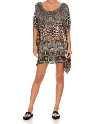 Short Round Neck Kaftan Call Of The Cathedral