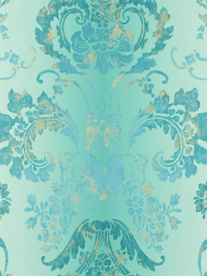 Kashgar Wallpaper In Jade From The Edit Vol. 1 Collection By Designers Guild