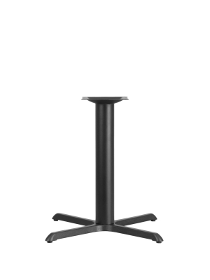 Flash Furniture 33'' X 33'' Restaurant Table X-base With 4'' Dia. Table Height Column