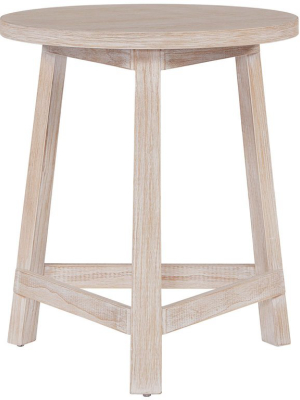 Getaway Round End Table