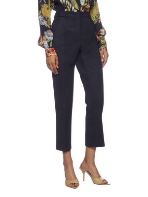 Etro Bristol Straight-leg Cropped Trousers