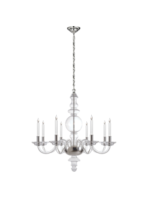 King George Grande Round Chandelier