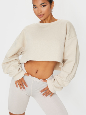 Sand Ultimate Cropped Sweater