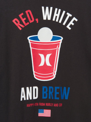 Everyday Washed Red White And Brew Short Sleeve T-shirt